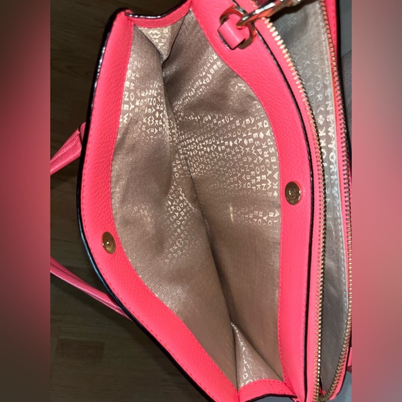 Kate Spade neon pink tote crossbody bag - Picture 3 of 6